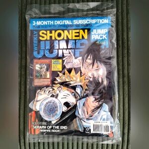 2014 Shonen Jump Pack Comic Book #3 Viz Media + Yu-Gi-Oh! Card (NEW & SEALED)